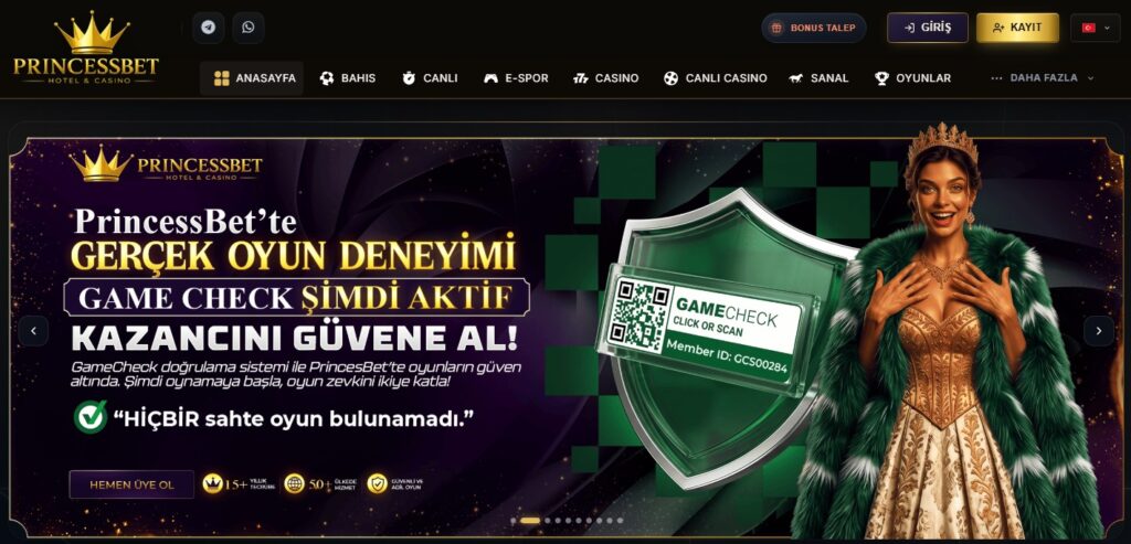 Princessbet sitesi